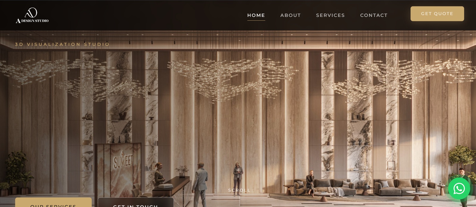 A Design Studio website preview